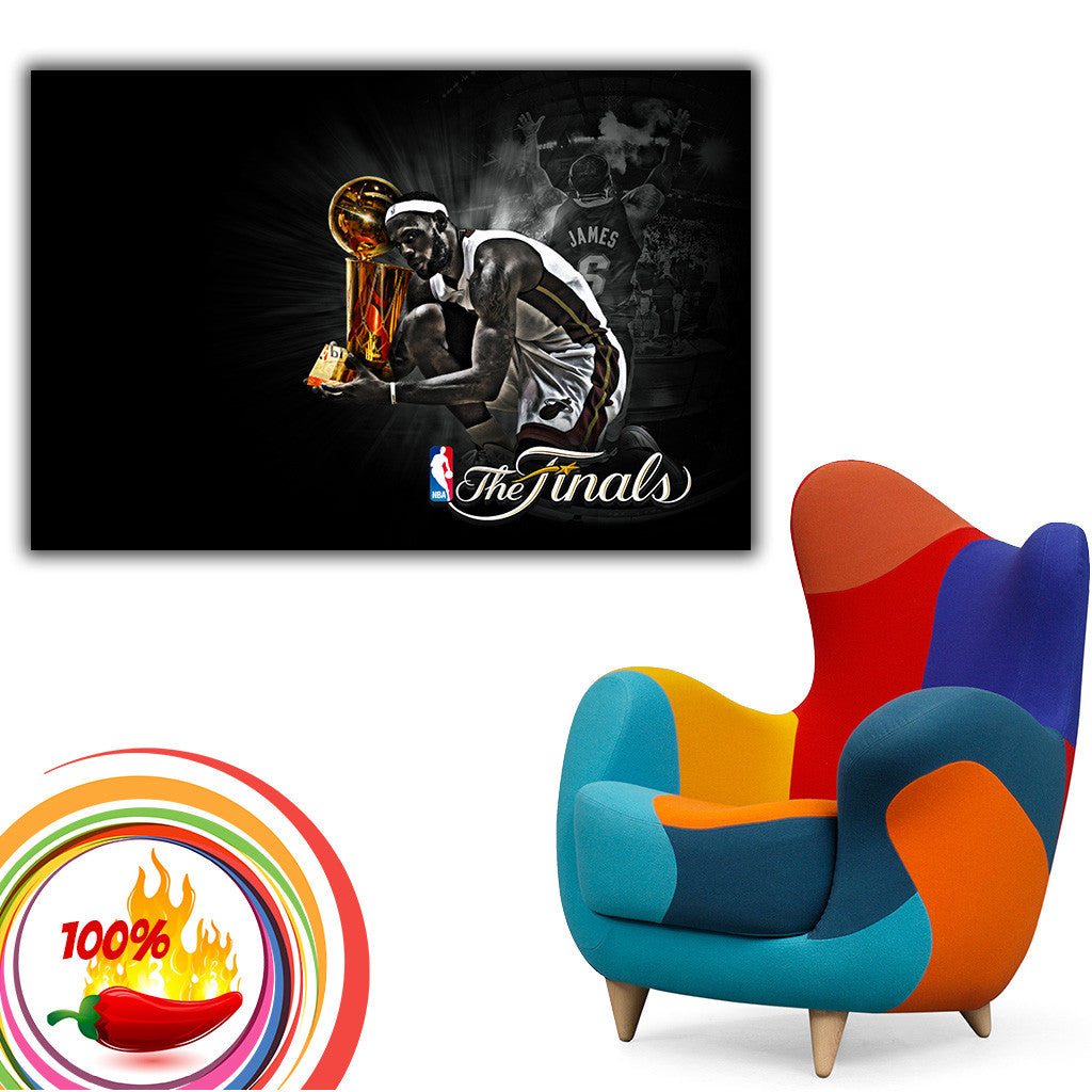 Miami Heat Lebron James Basketball NBA Poster – My Hot Posters