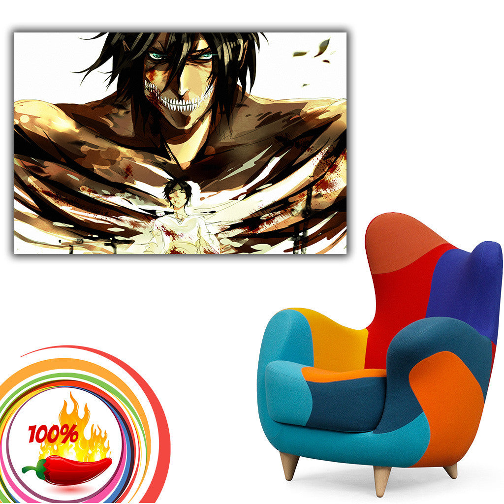 Attack On Titan Titan Form Anime Poster – My Hot Posters