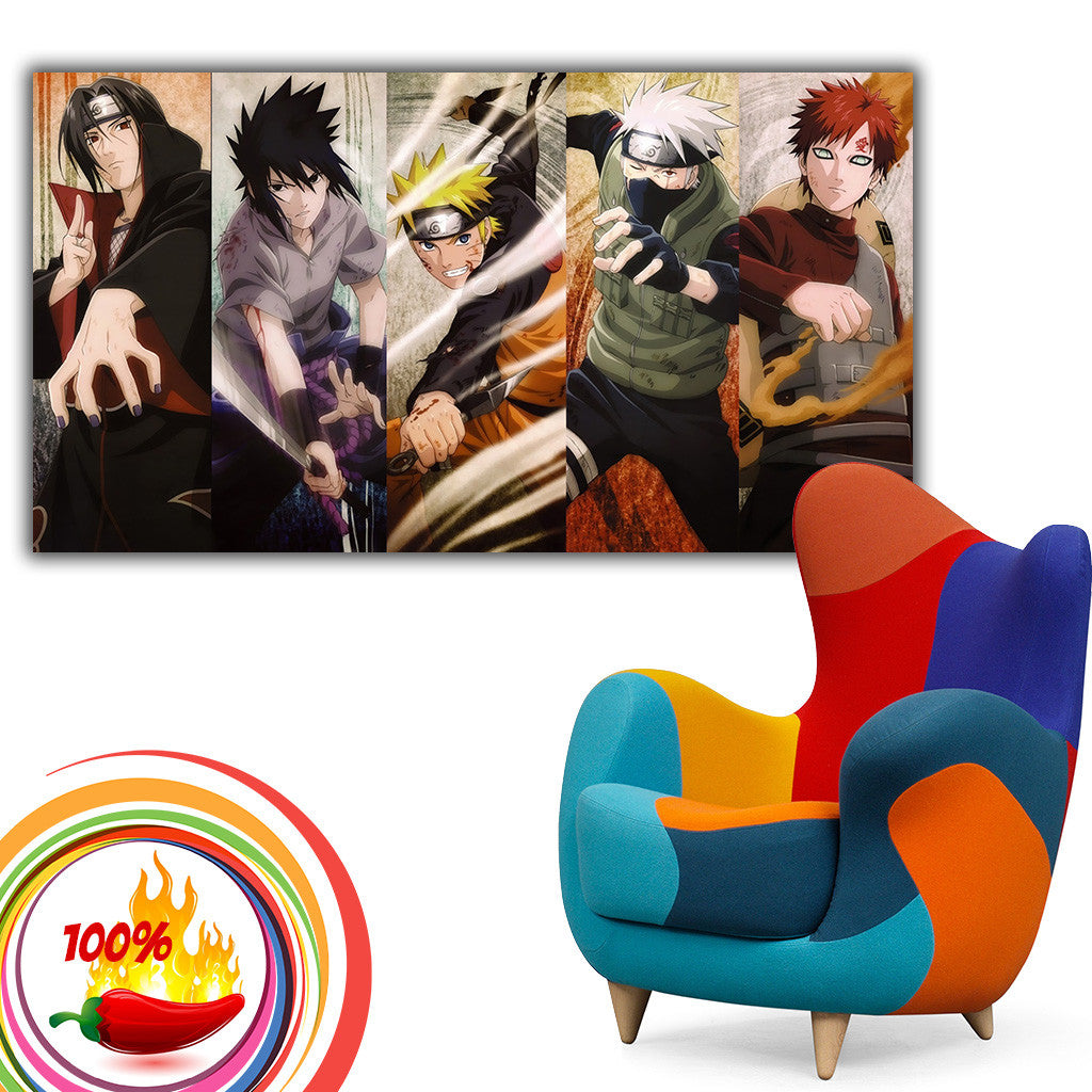 Naruto Shippuden Characters Anime Poster – My Hot Posters