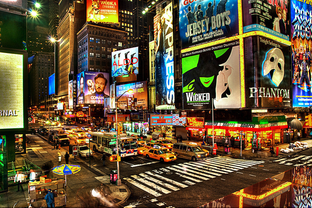Poster New York at Night 01