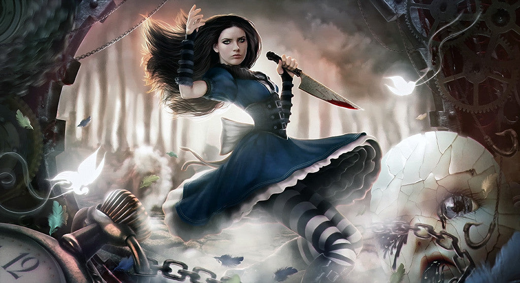 Alice Madness Returns Video Game Poster