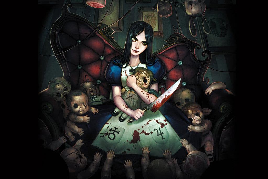 Alice Madness Returns American Mcgee's Poster
