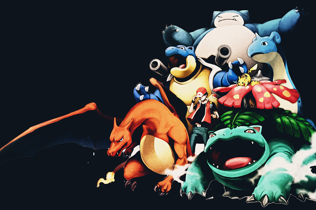 Pokemon Pikachu Monster Poster