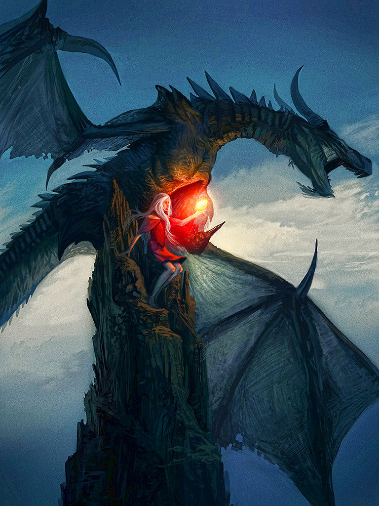 Game Of Thrones Daenerys Targaryen Dragon Poster