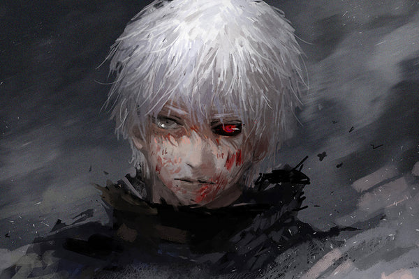 Tokyo Ghoul Kaneki Ken Mask Anime Manga Poster – My Hot Posters