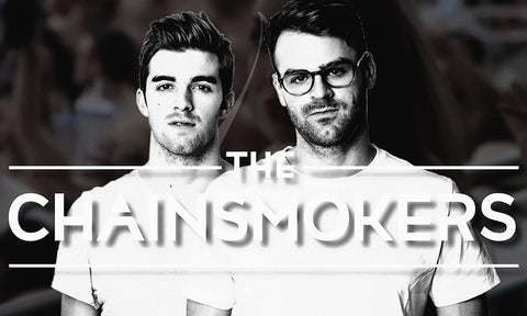 The Chainsmokers Black and White Poster