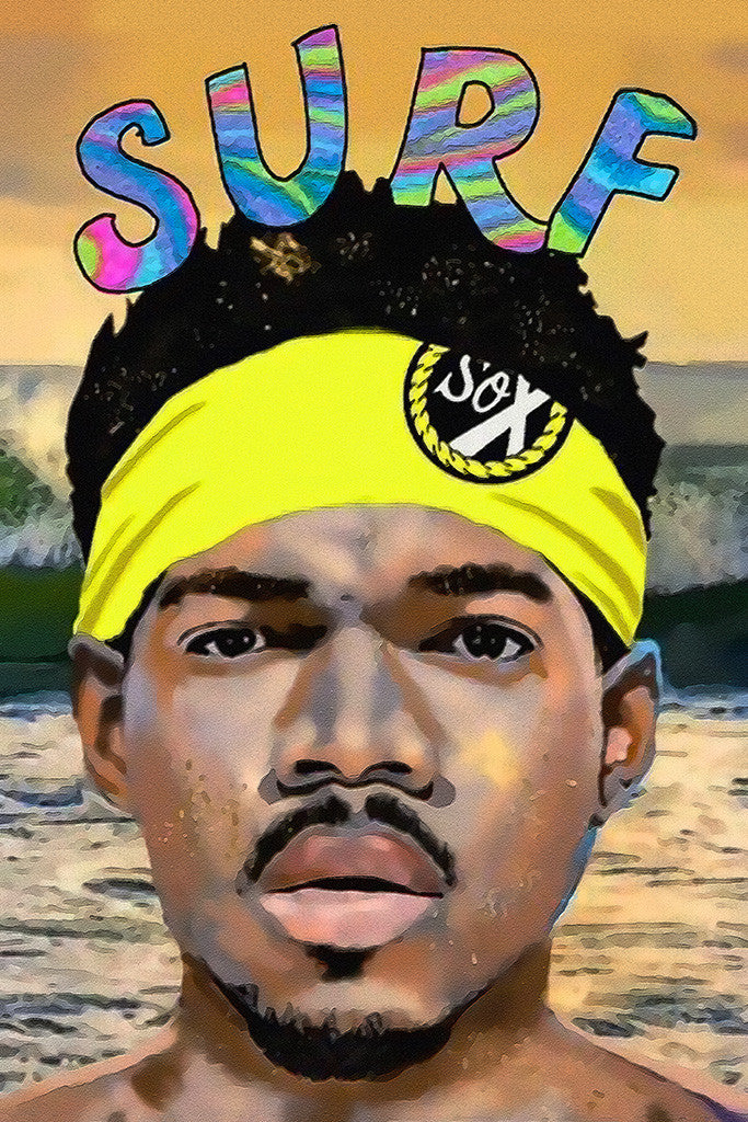 Chance The Rapper Surf Album Cover Poster