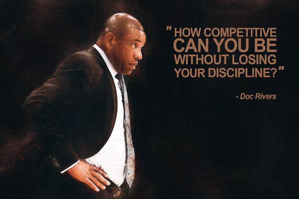 Doc Rivers Quotes NBA Basketball Sayings Poster