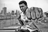 Muhammad Ali Fist Punch Poster