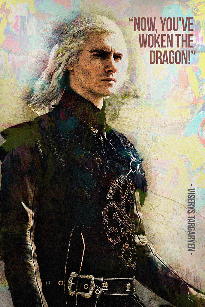 Viserys Targaryen GOT Game of Thrones Quotes Poster