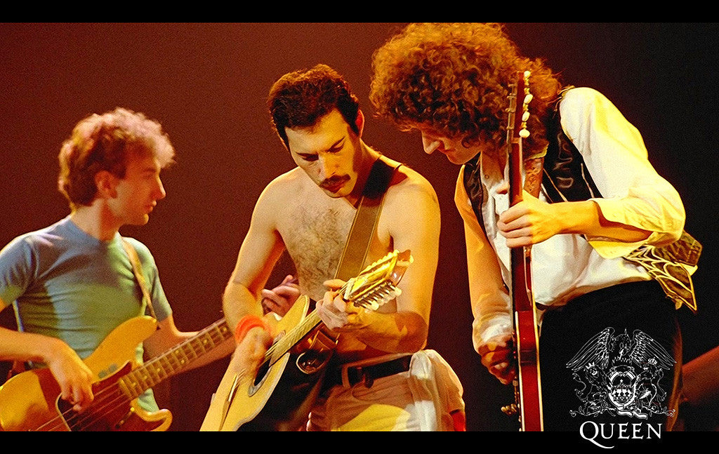 Queen Freddie Mercury Rock Music Poster