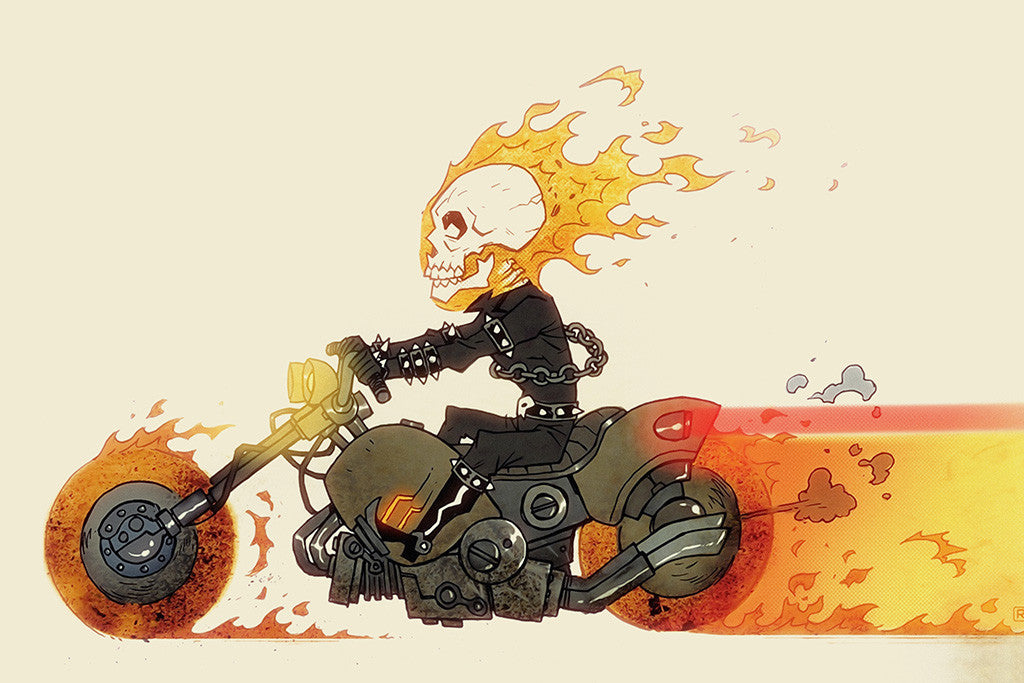 Ghost Riders Az Mc Ghost Rider Motorcycle Comic