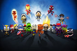 Little Big Planet Hulk Captain America Iron Man Comics Poster