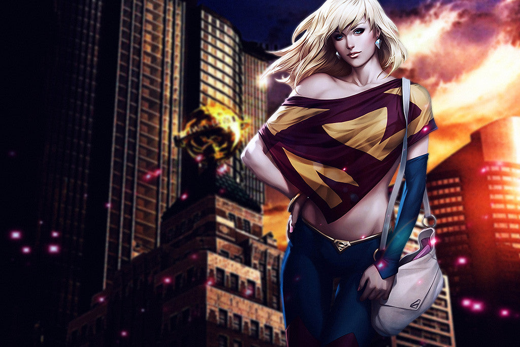 Supergirl Superman Comics Poster