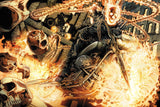 Ghost Rider Fire Comics Poster