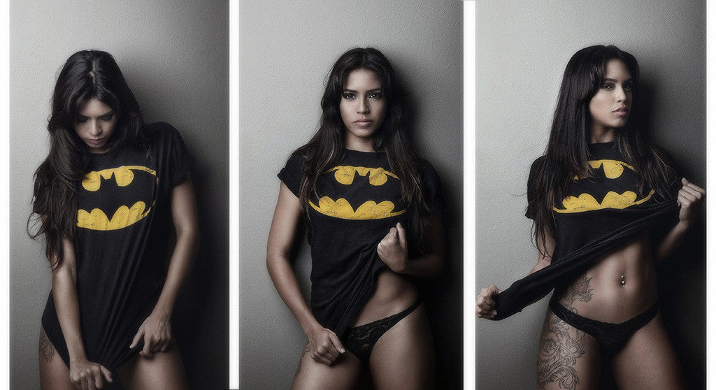 Batgirl Batman Superhero Comic Girly Sexy Thong Panties Lingerie