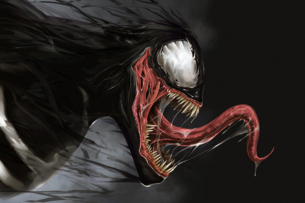 Venom Spider-Man Comics Poster