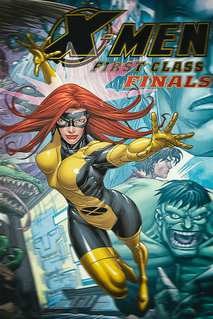 X-Men Frirst Class Finals Rogue Hot Girl Comics Poster
