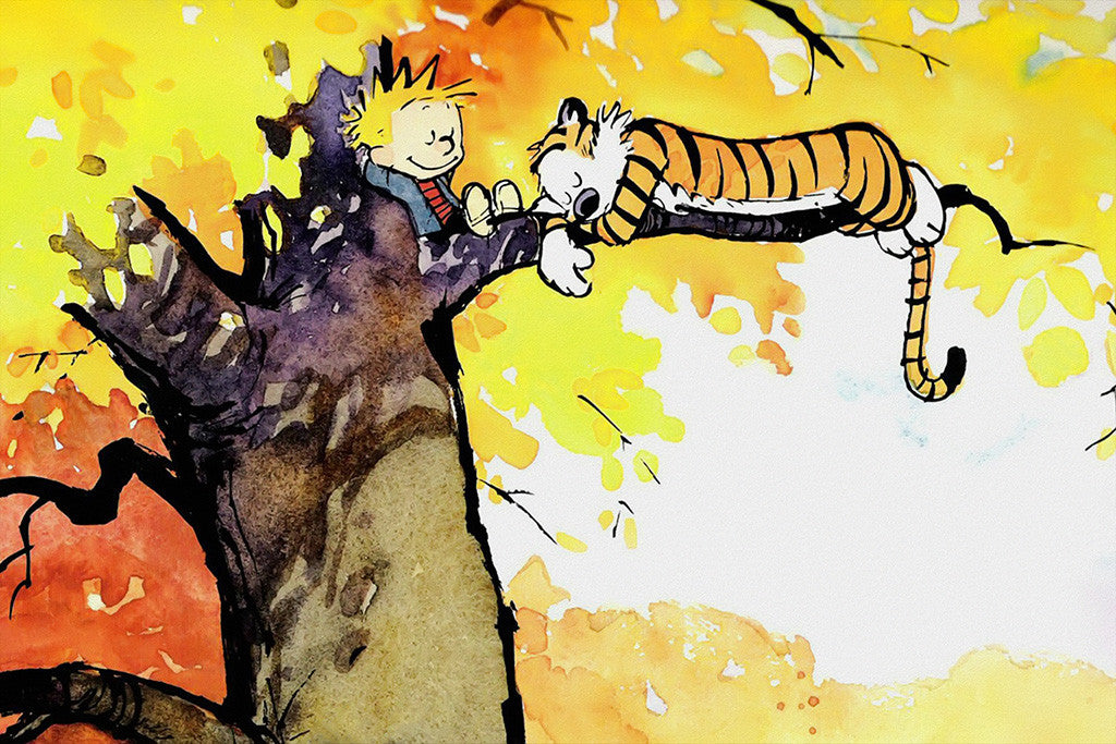 Calvin and Hobbes Comics Poster