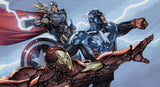 Thor Captain America Iron Man Comics Poster