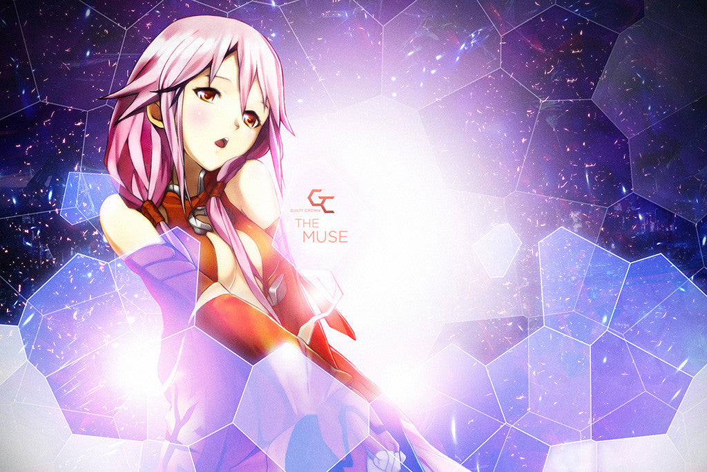 Guilty Crown Girl Inori Yuzuriha Anime Poster – My Hot Posters