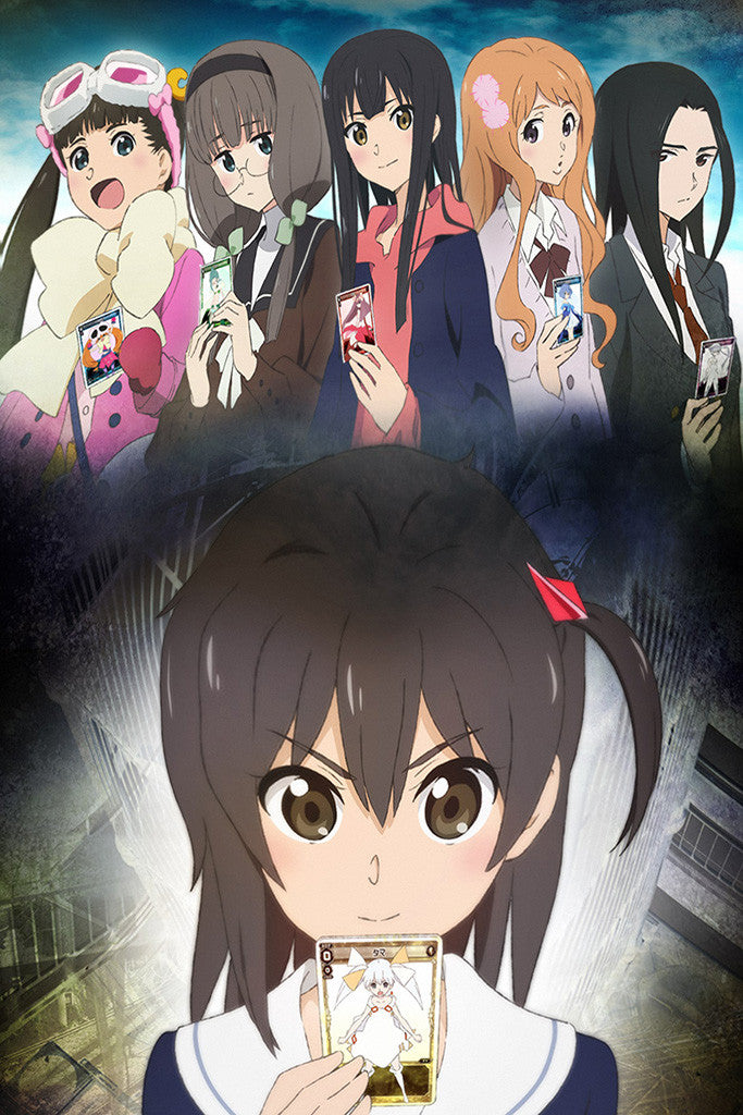 Selector Infected Wixoss Characters Anime Poster
