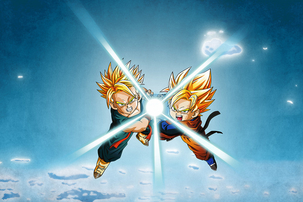 Dragon Ball Z Goten And Trunks Anime Poster