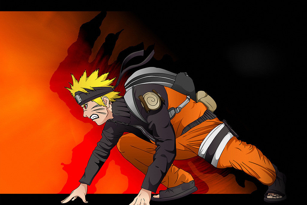 Naruto Run Anime Poster