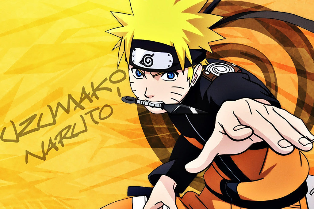 Uzumaki Naruto Anime Poster