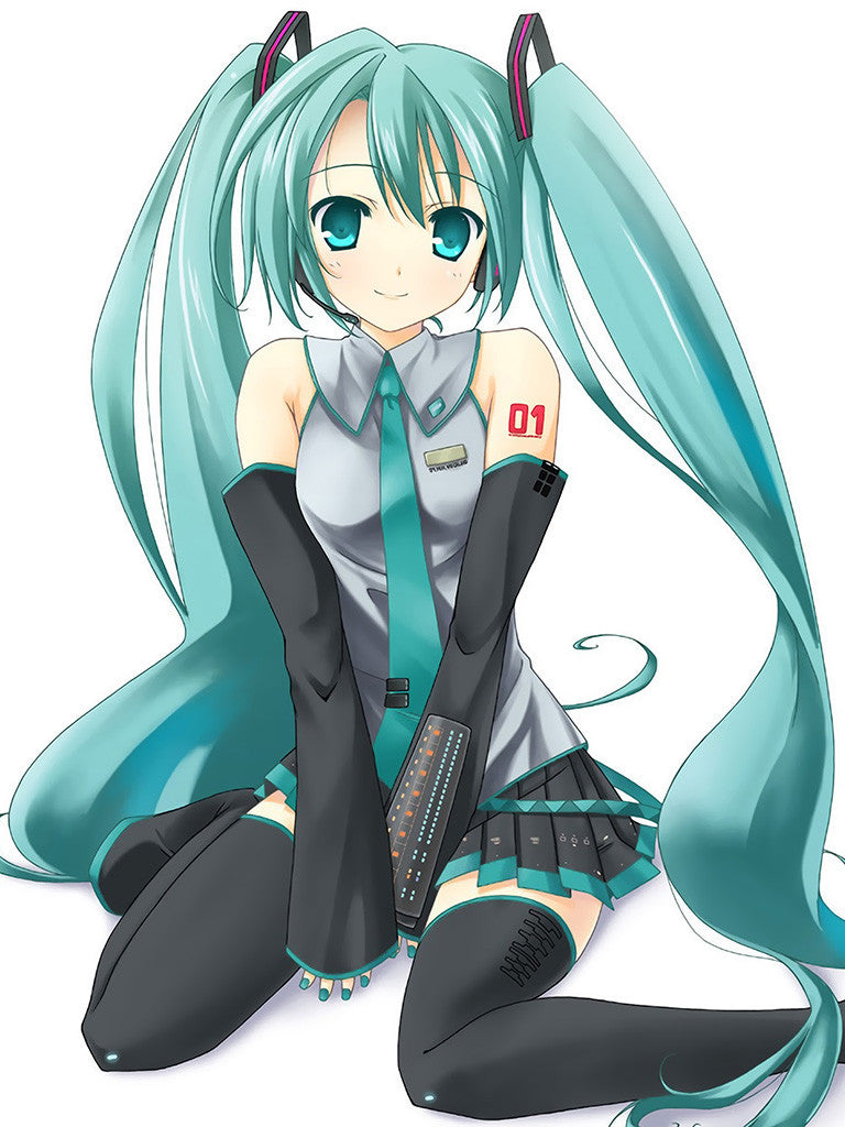 Standing female anime character illustration, Hatsune Miku Vocaloid,  Hatsune Miku, black Hair, fictional Characters png | PNGEgg