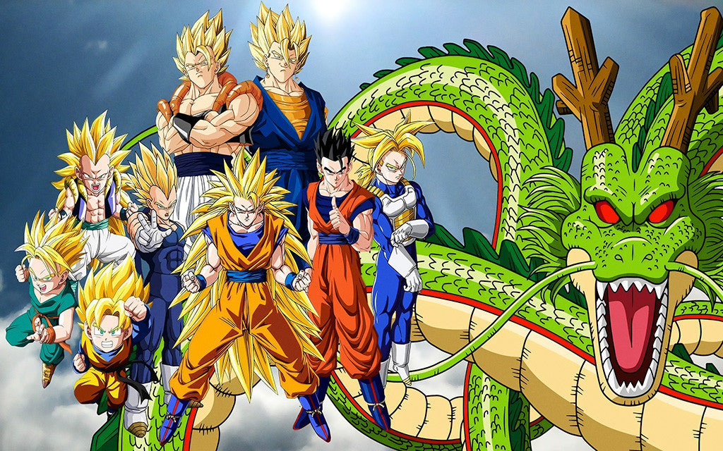 Dragon Ball Z Goku Characters Anime Poster – My Hot Posters, anime