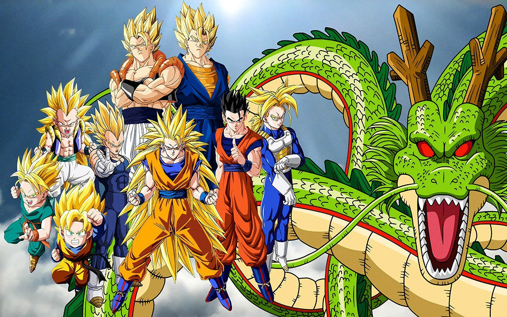 Dragon Ball Z Characters Poster