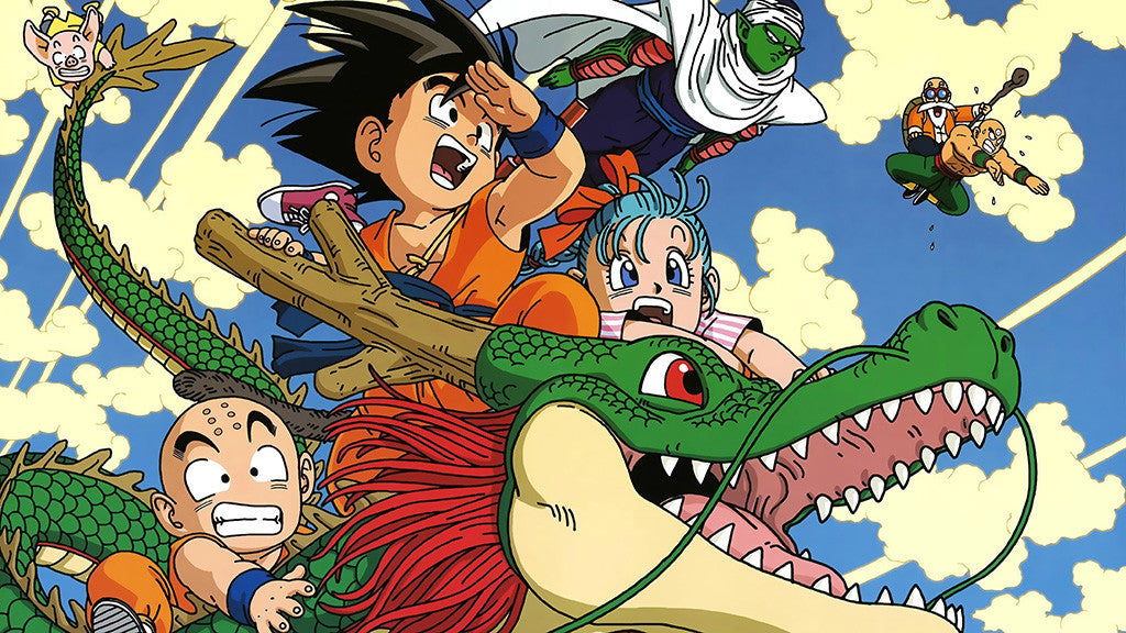 dragon ball characters poster anime collection
