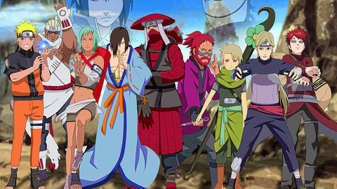 Naruto Shippuden Anime Main Characters Anime Poster