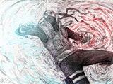 Hatake Kakashi Sharingan Naruto Anime Poster