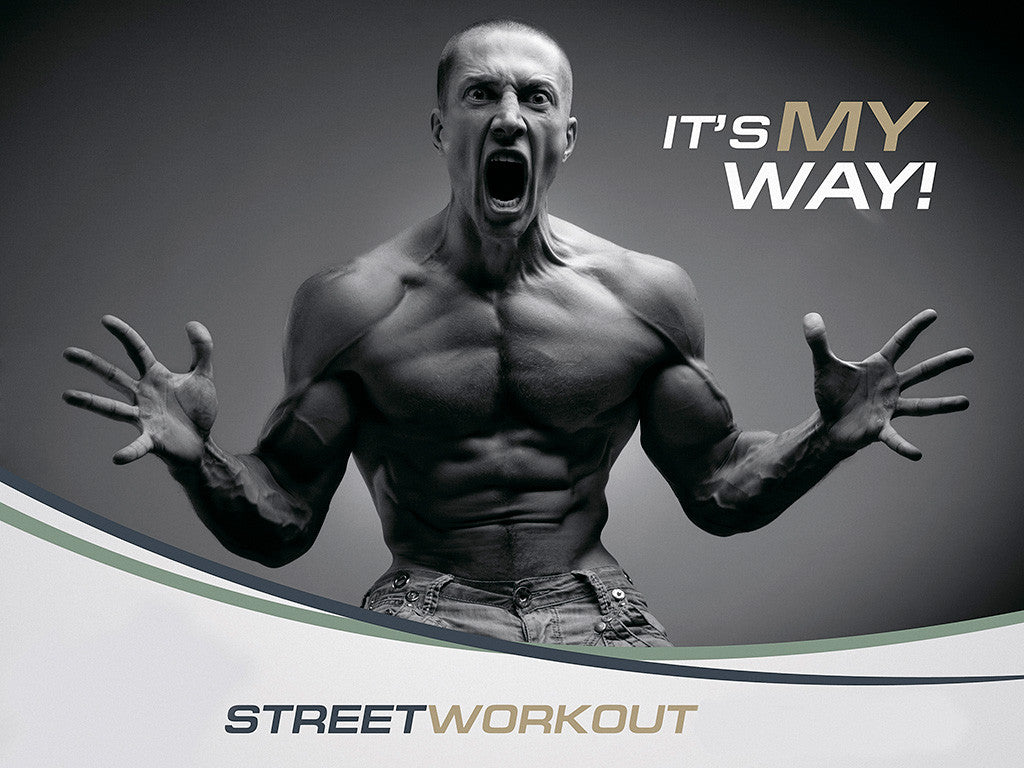 Bodybuilding Body Street Workout Poster