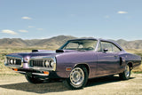Dodge Coronet R-T 1970 Old Retro Muscle Car Poster