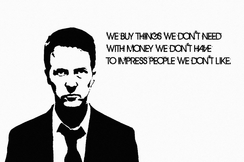Fight Club Quotes Poster