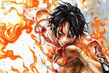 Portgas D. Ace One Piece Anime Poster