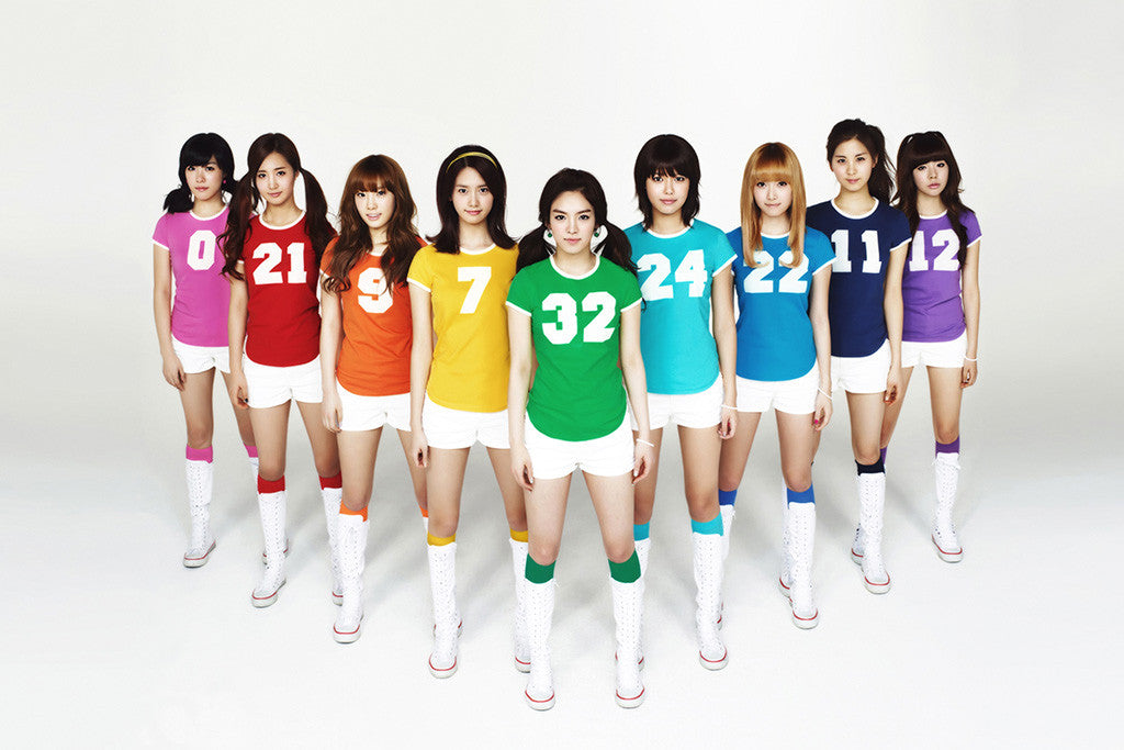 SNSD Girls' Generation Hot Girls Kpop Poster