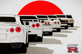 Nissan GT-R 2017 GTR New Car Poster
