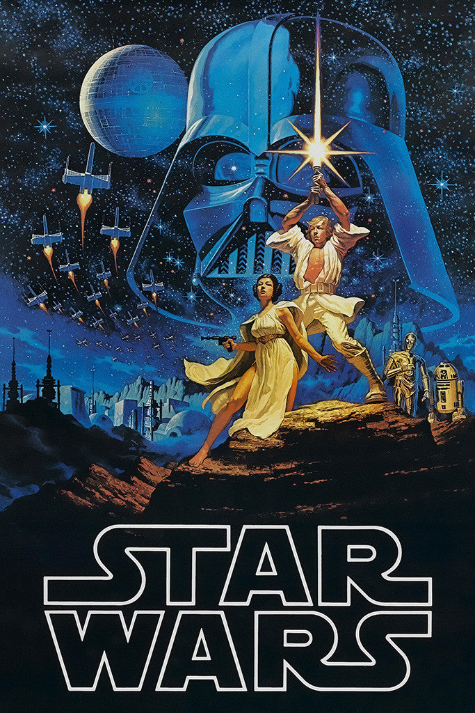 Poster The – My Hot Posters Of Empire Strikes Star Wars Jedi Back Movie Return