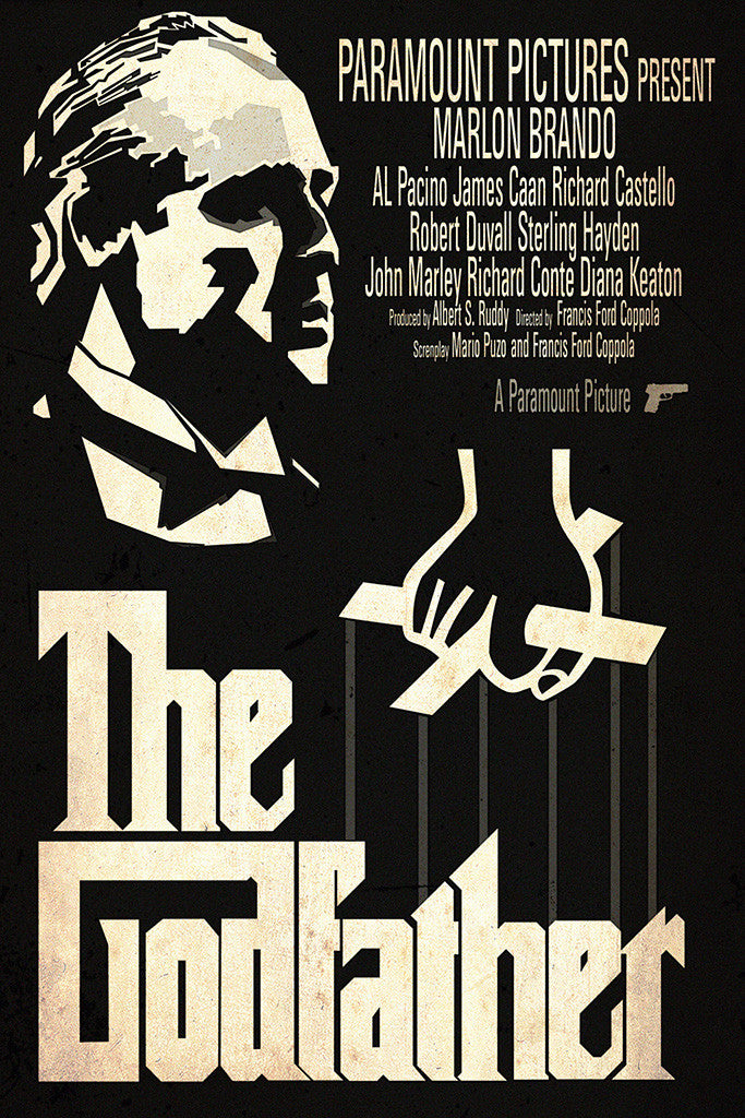 The Godfather Poster Hot