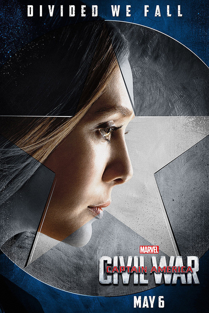 Captain America Civil War Movie Poster 2/10