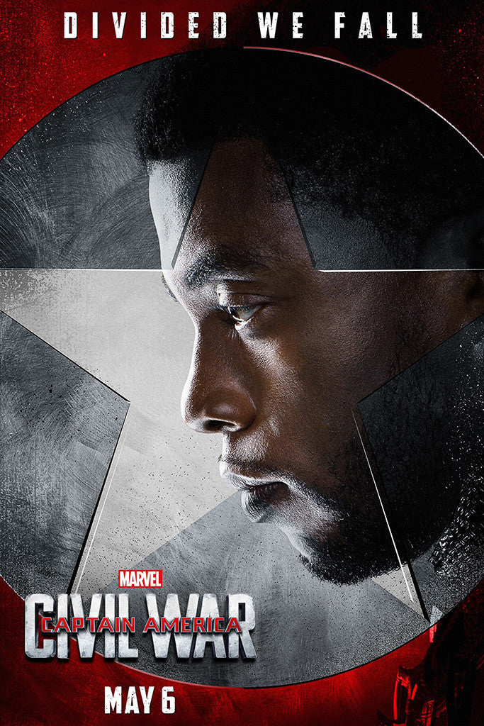 Captain America Civil War Movie Poster 4/10