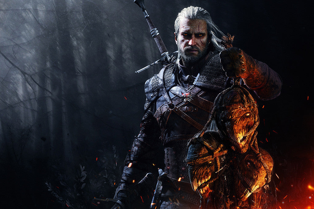 The Witcher 3 Wild Hunt Game Poster – My Hot Posters