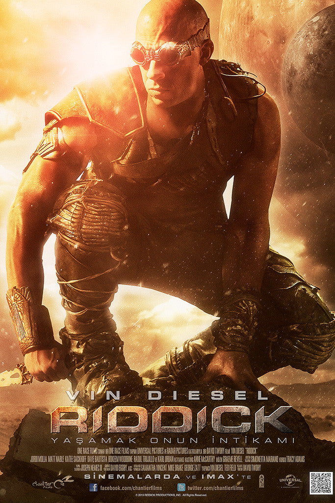 Riddick Movie Poster