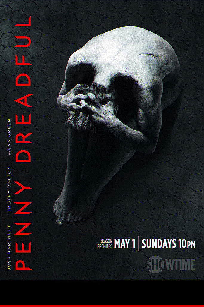 Penny Dreadful Black and White Poster