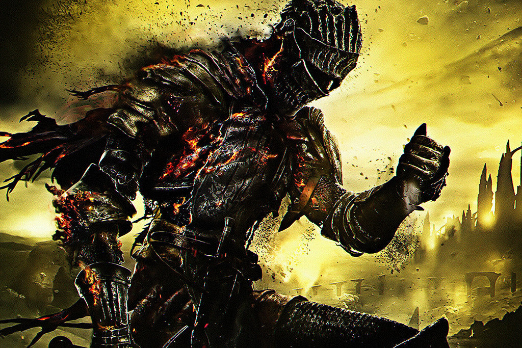Dark Souls 3 Knight Poster