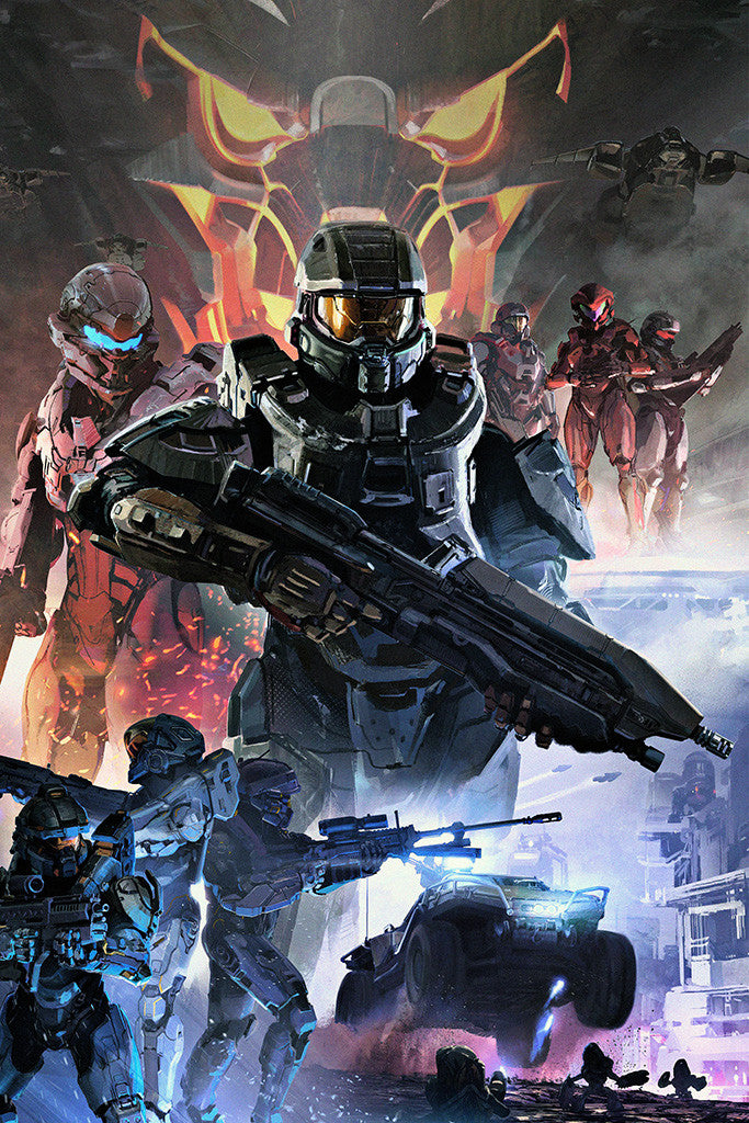 Halo 5 Guardians Poster